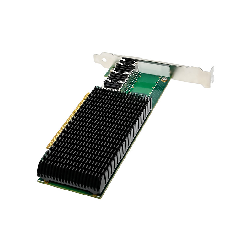 Einzelport 100GbE QSFP28 Glasf – 100Gbe Qsfp28 Network Card Bewertung und Preis