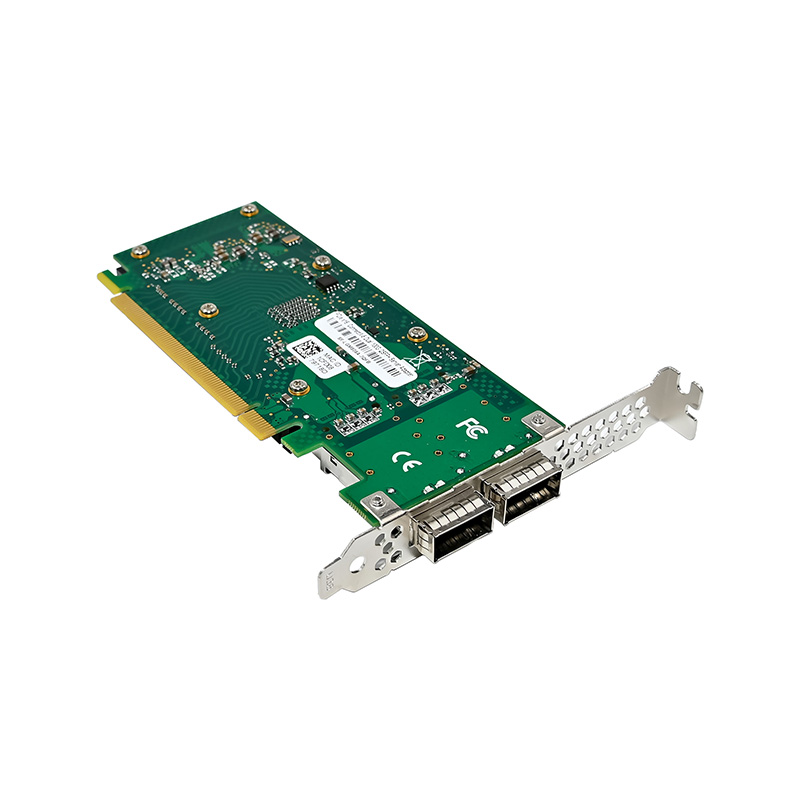 Dual-Port 100GbE QSFP28 Glasfa – 100Gbe Qsfp28 Network Card Bewertung und Preis